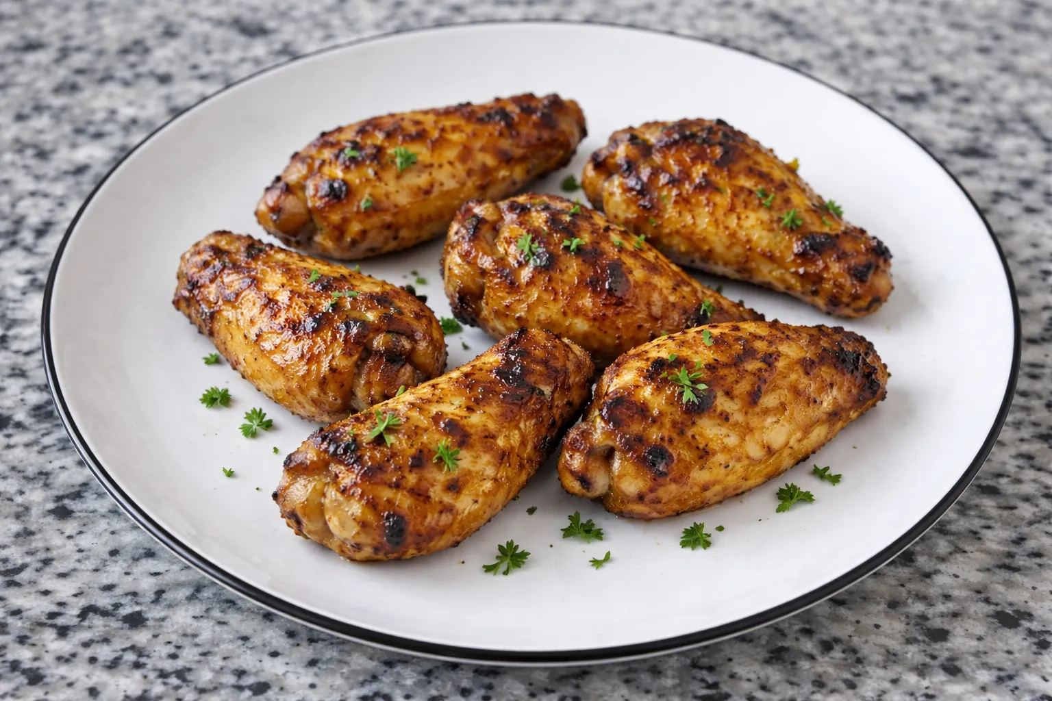 Perfect Carolina Mustard Chicken Wings
